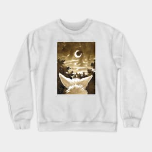 Run, Wolf, Run Crewneck Sweatshirt